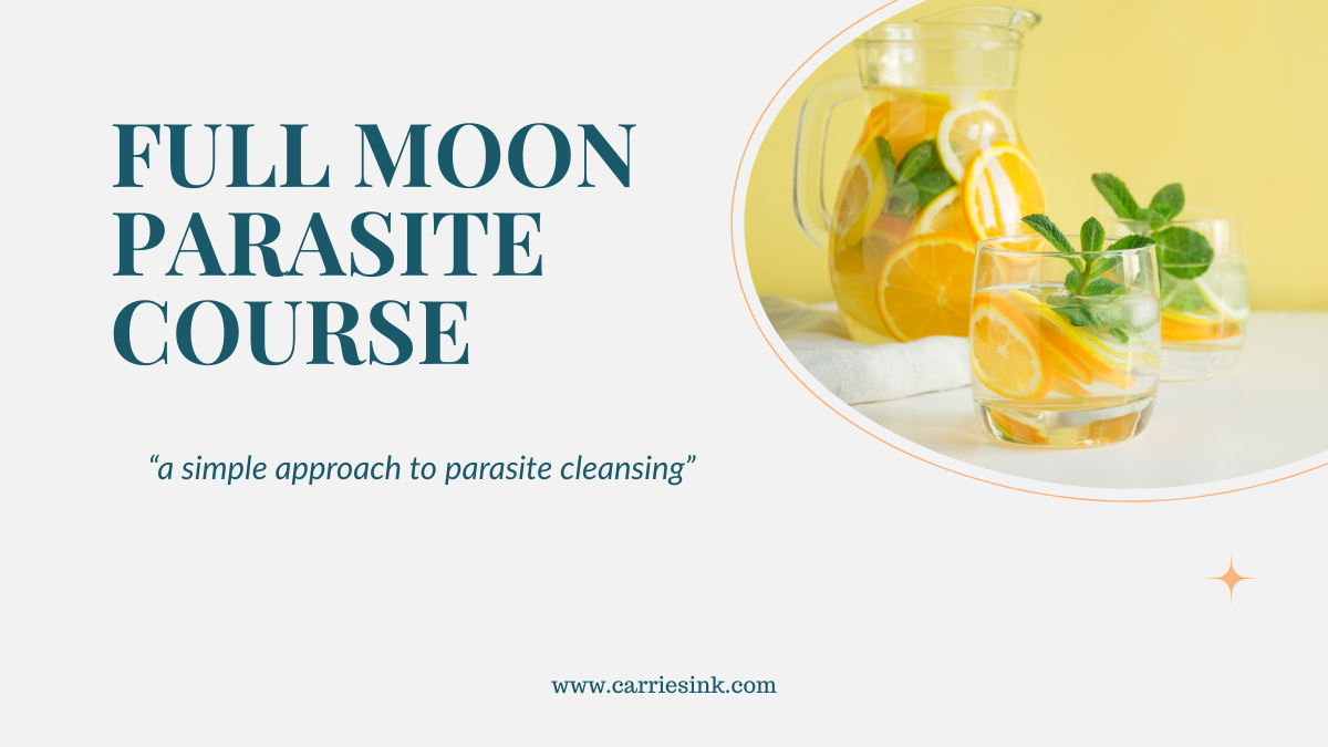 Parasite Course Full Moon Parasite Course - Carrie Sink, CHHC